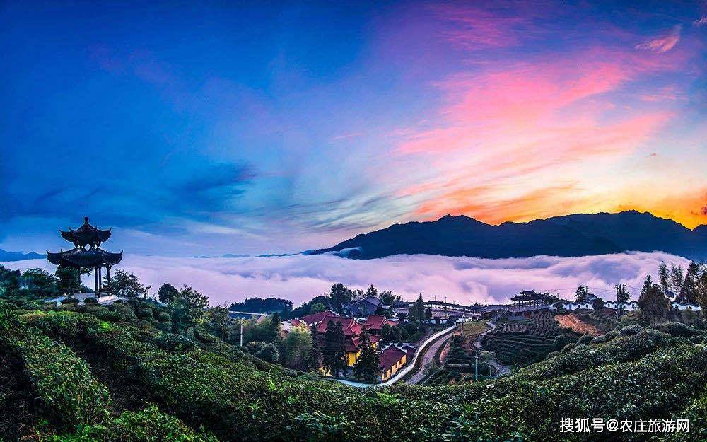 浙江景宁畲族自治县惠明寺四季不负好时光