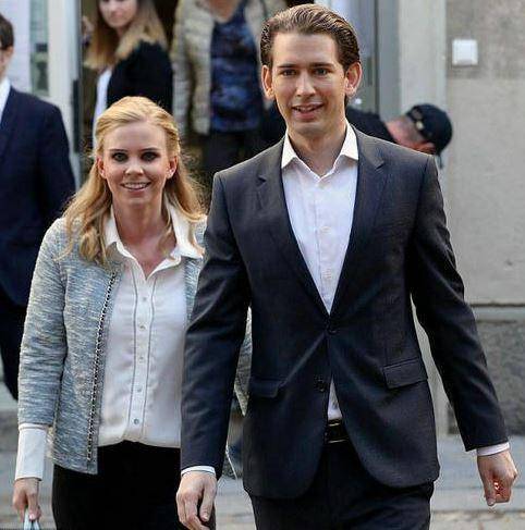 34岁的奥地利总理,深邃的蓝眼睛,五官立体,身高186CM,去时尚圈也能站住脚！