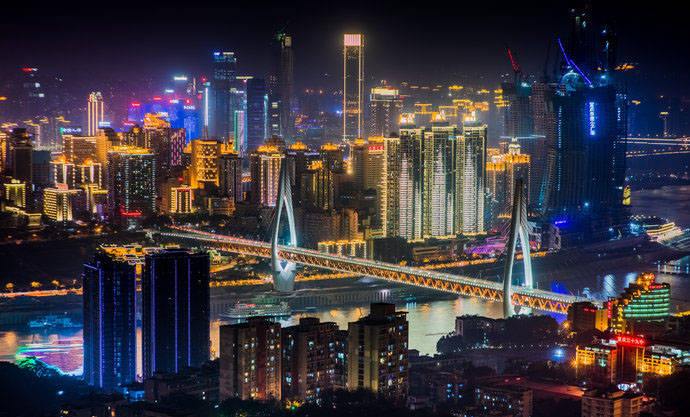 重庆夜景素有小香港的美誉那么你知道重庆的十大夜景地点吗