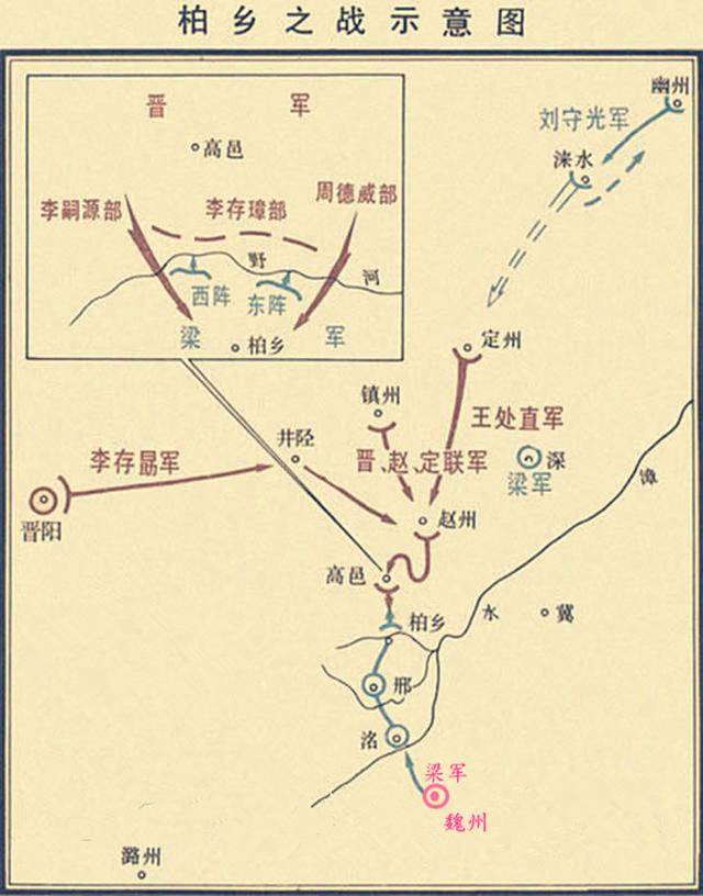 梦回五代 我一个武士 眼中后梁的国祚之战 柏乡之战 朱温