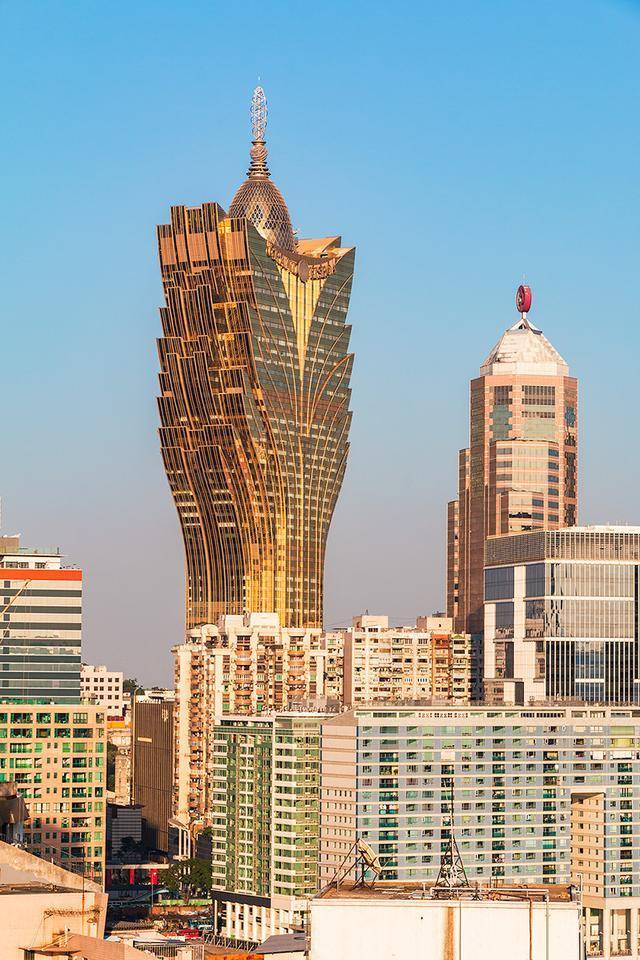 赌王何鸿燊打造的澳门第一高楼曾入选世界20座标志性建筑