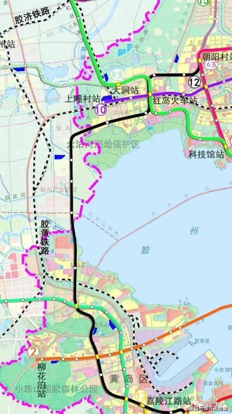 7条线路拟调整青岛市城市轨道交通三期建设规划20202025年