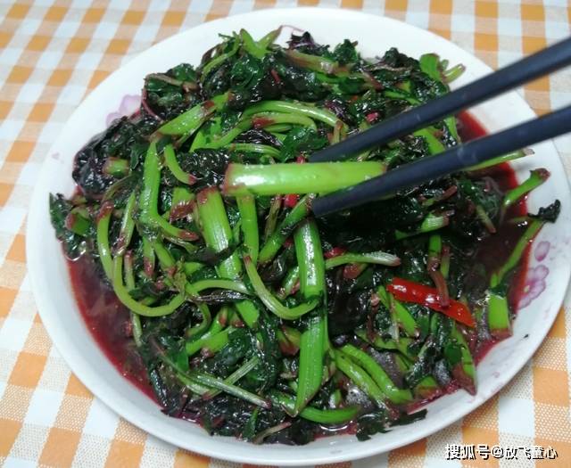 「窍门」好吃有窍门,多做这一步,鲜嫩爽滑,早餐开胃又下饭,家常炒苋菜