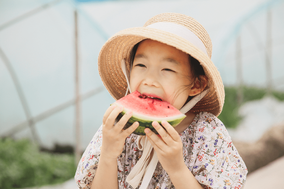 无西瓜不夏天吃瓜群众来浦东参加摘瓜比赛了