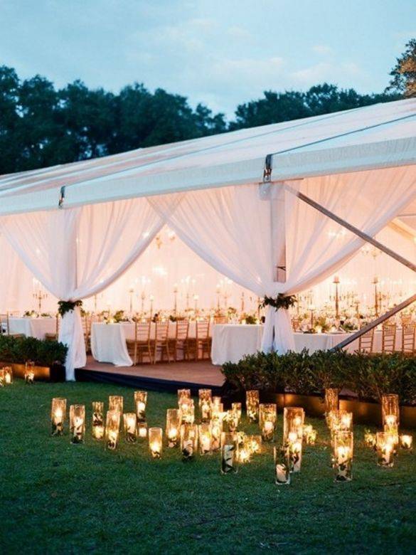 5个超浪漫的帐篷草地婚礼布置元素