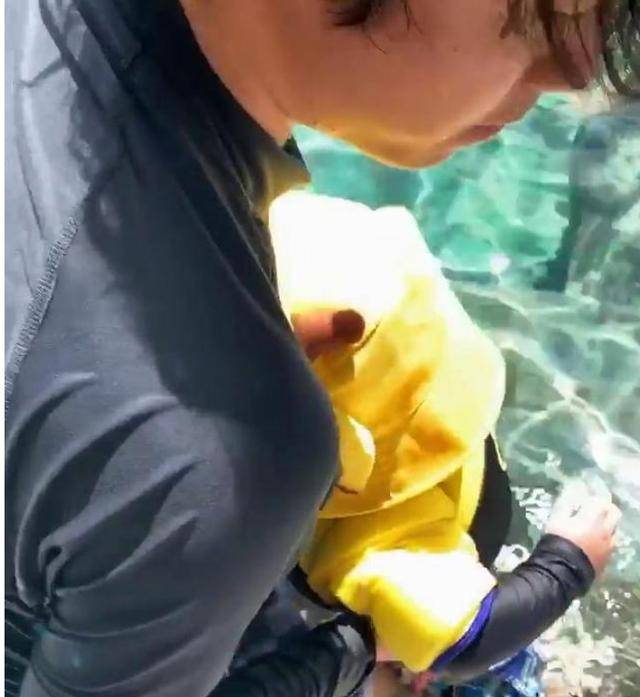 张柏芝儿童节公开长子有爱画面，Lucas依偎着三弟
