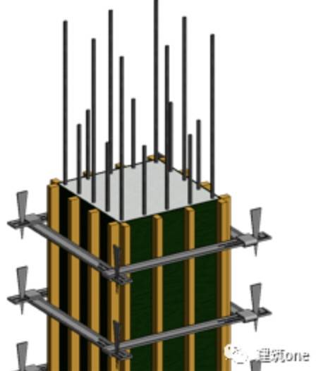 方圆扣-开启框架柱支模加固方式的创新