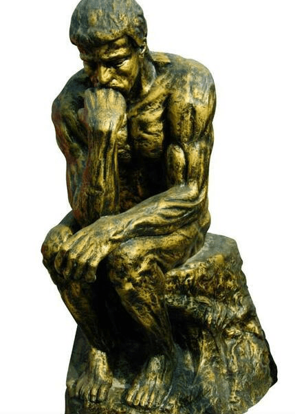 而罗丹的《思想者》也是一尊闻名世界的人体雕塑.