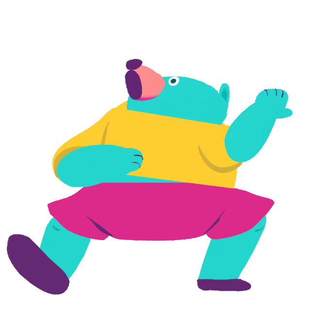 插画分享看rafaelvarona的插画小熊教你如何魔性舞蹈