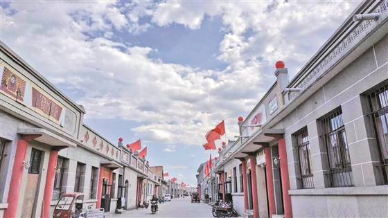 晋中市昔阳红旗一条街成为山西省历史文化街区