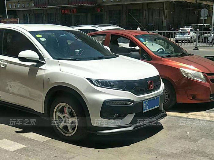 不务正业的suv 本田xrv改装绞牙姿态案例