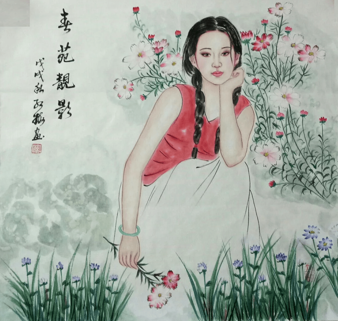 陈红梅仕女作品欣赏