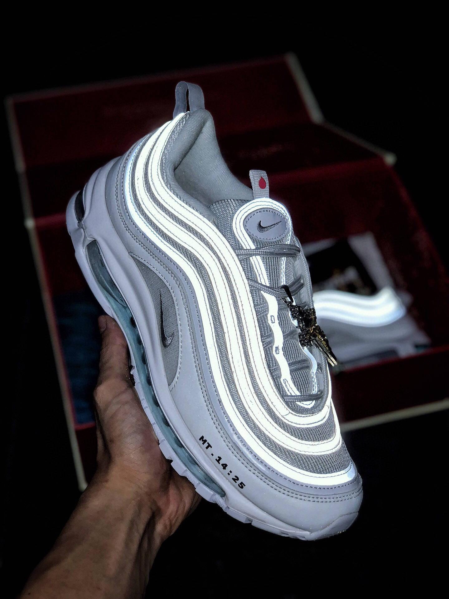 耐克nikeairmax97mschf耶稣圣水子弹inrijesusshoes气垫跑鞋