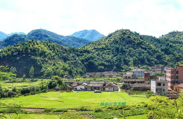 堪称世外桃源的北溪村一颗镶在广东梅州丰顺绿水青山中娇翠欲滴的明珠