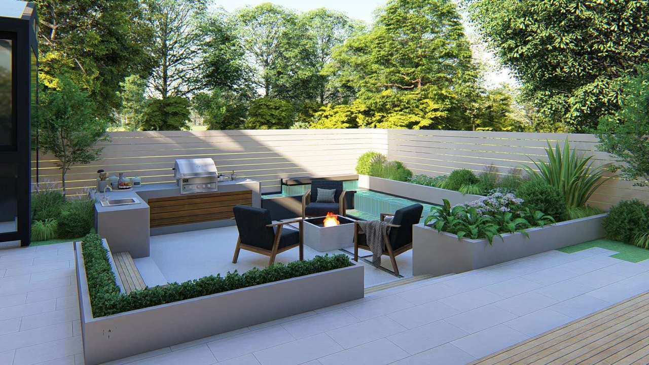 原创12款别墅"花园庭院"设计,享受高品质别墅豪宅体验感!