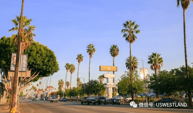 hollywood位于洛杉矶举世闻名的两条街道:日落大道(sunset boulevard)