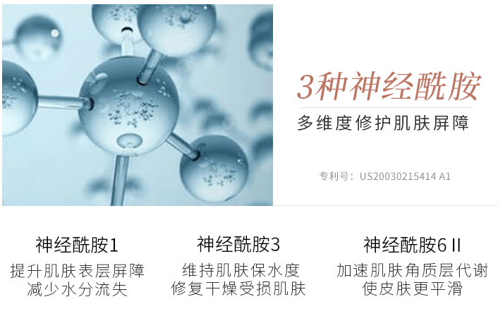 重磅新成分1:神经酰胺3,神经酰胺6Ⅱ,神经酰胺1