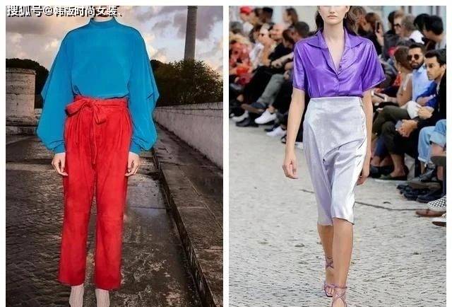 服装色彩该如何分配_对比