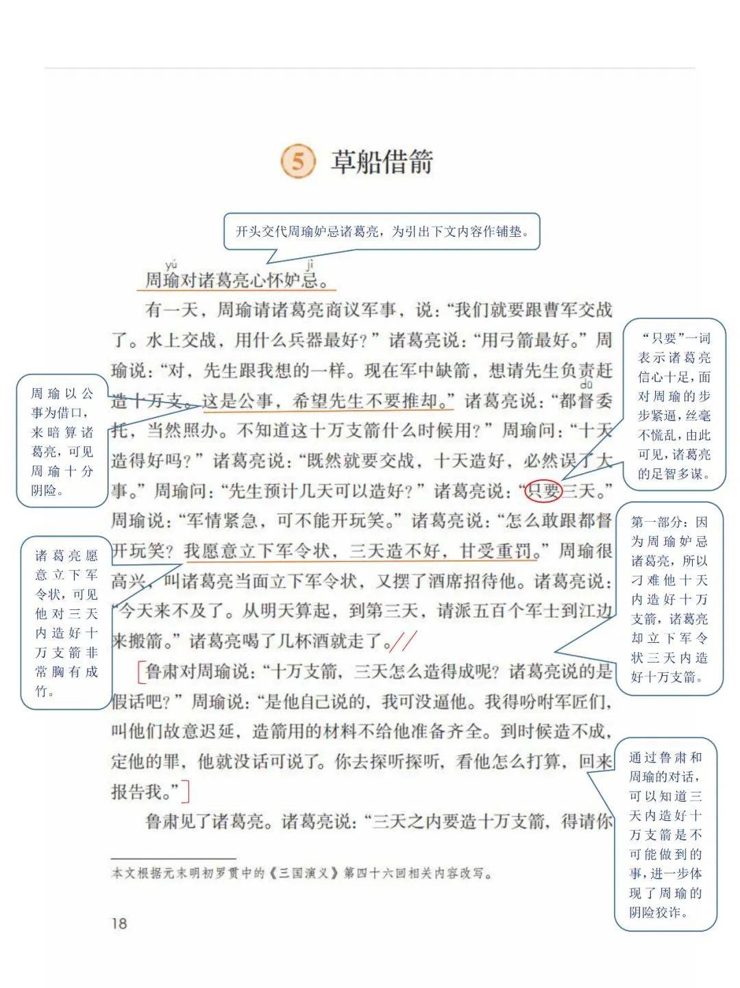 部编语文五年级(下)课堂笔记丨可下载打印