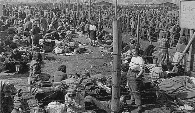 原创"莱茵大营"内被关着500万战俘,后无故消失近百万人,为何?