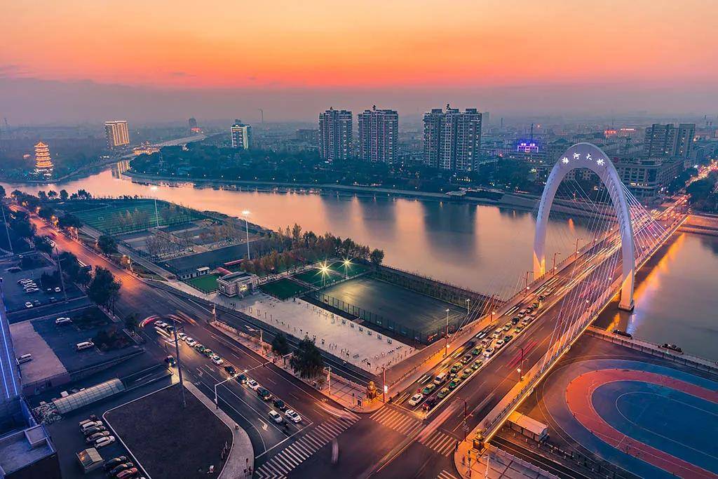 梅河口都市夜景