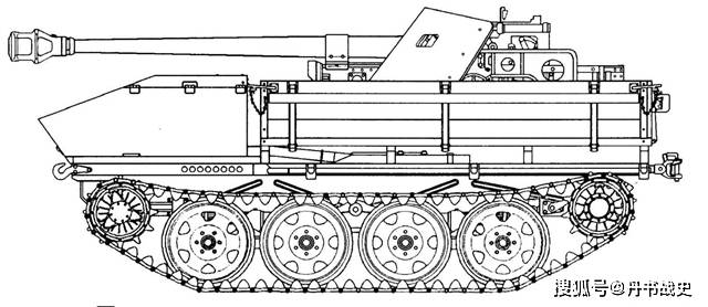 原创二战元首的救星,简陋至极的rso坦克歼击车,就是一辆平板车