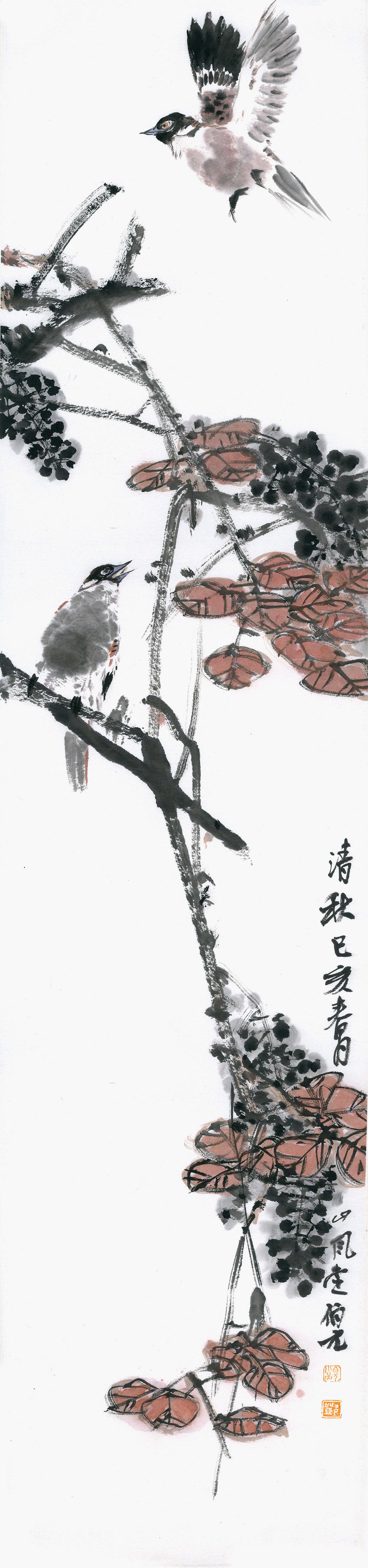 著名画家--邓伯元作品