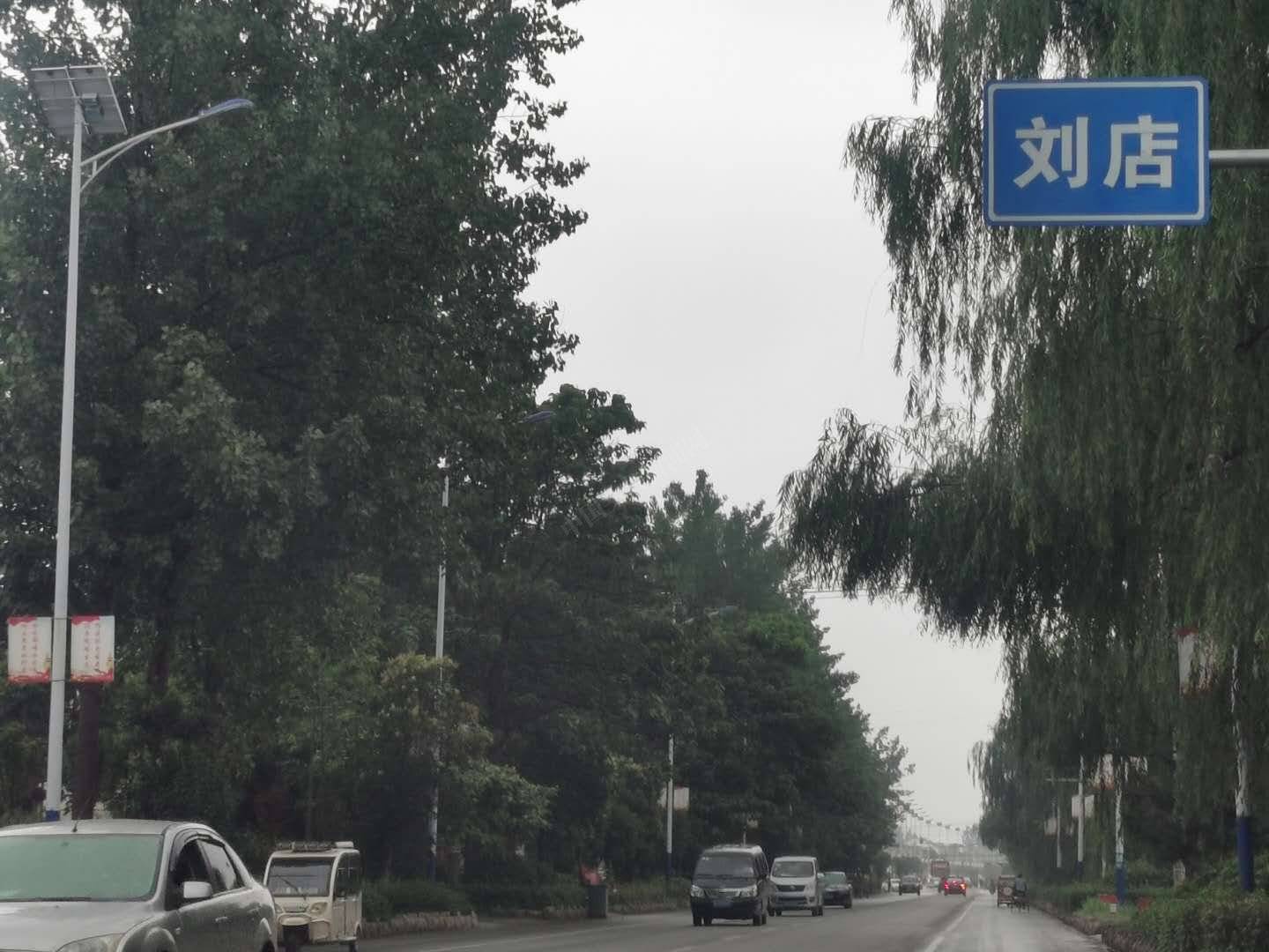 虞城县刘店乡:八十万的省道太阳能路灯工程未招标先施工