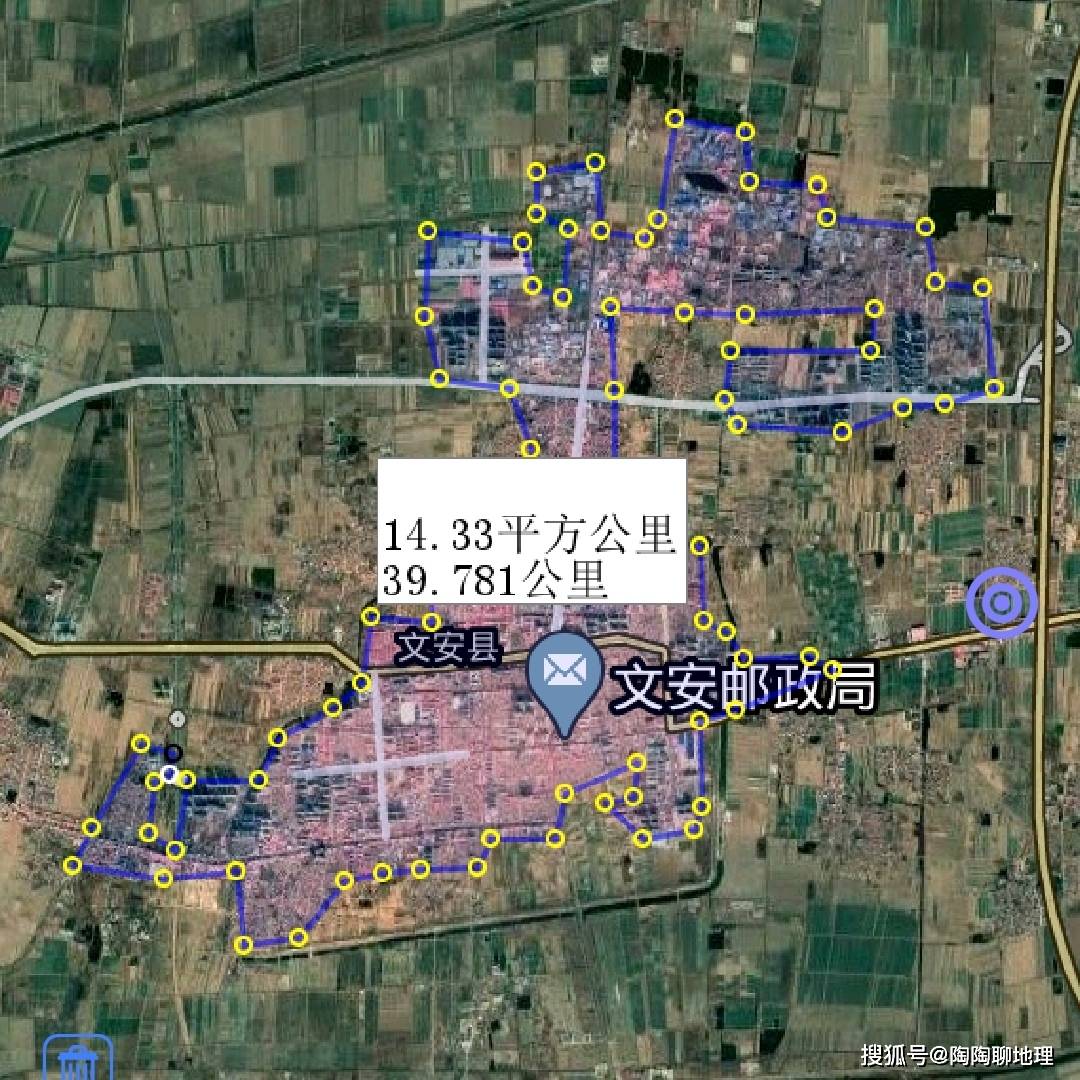 文安县建成区范围图 大城县 大城县位于廊坊市最南端地区,和天津市