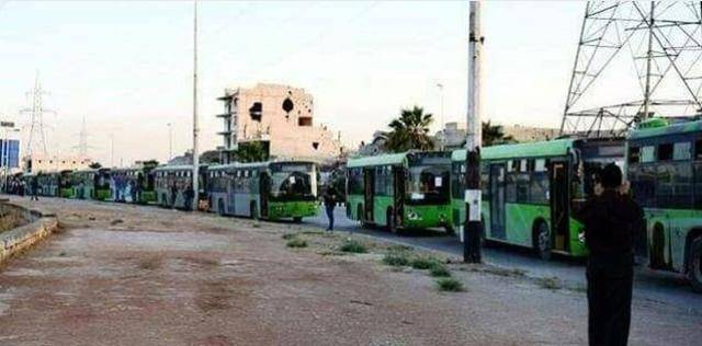 叙利亚467名学生乘坐中国品牌公交车,参加期末考试