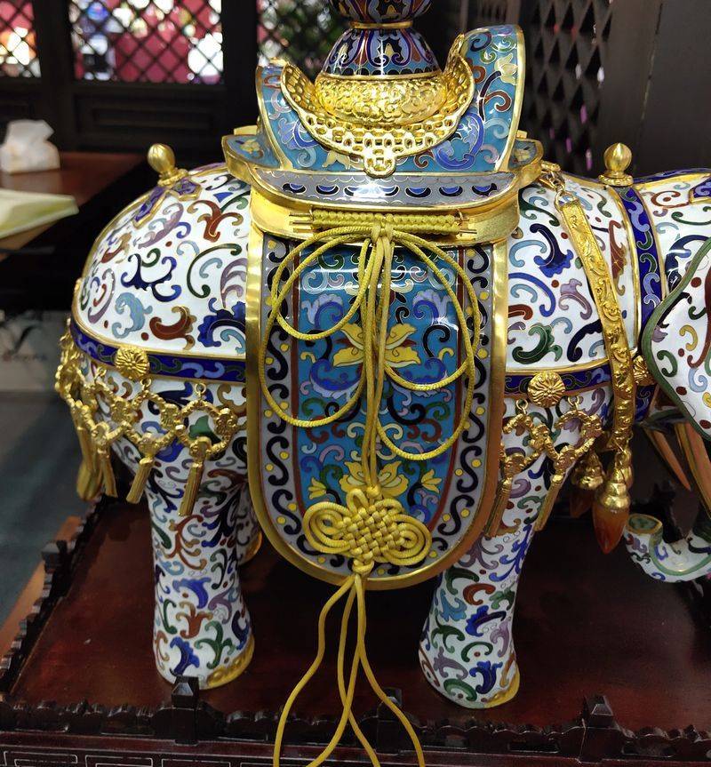 工艺|霍铁辉景泰蓝太平有象