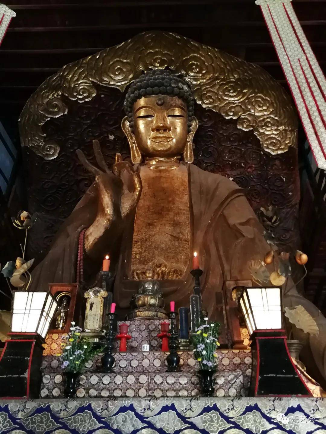 名列日本三大佛的岐阜干漆"笼大佛":老山羊分享_佛像