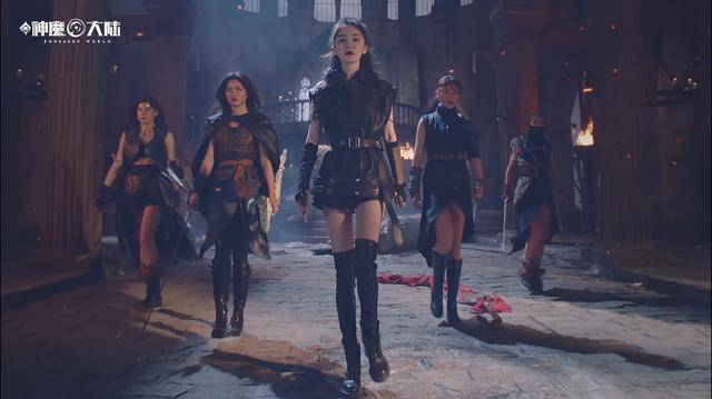 杨幂冰雪女王照流出?观众直呼《新神魔大陆》真仙真香