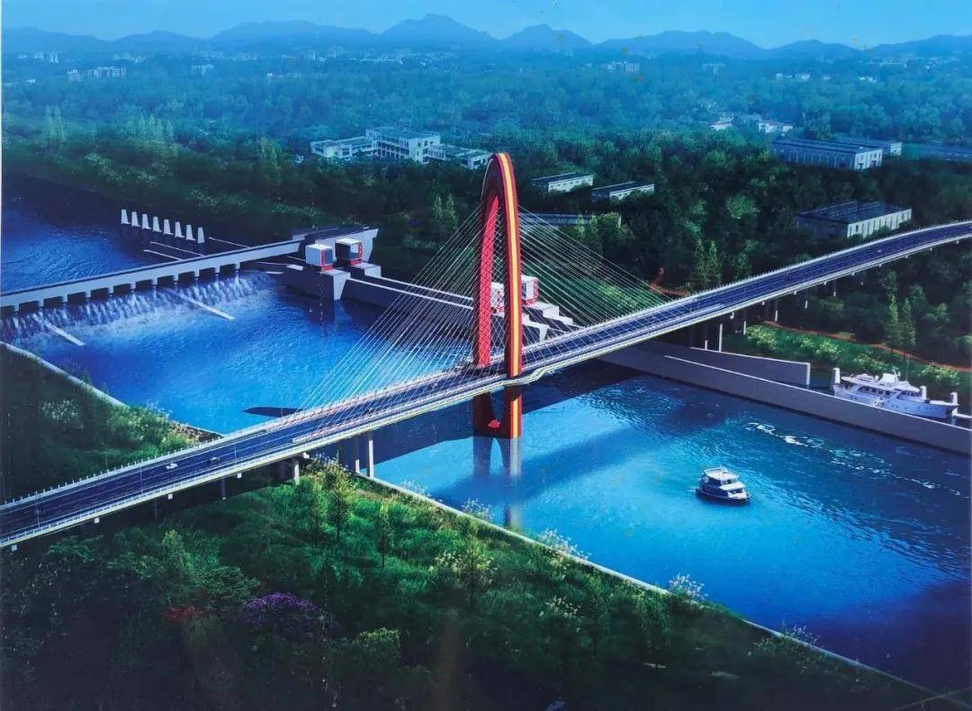 金堂这座高颜值地标大桥又有新进展,预计今年年底.