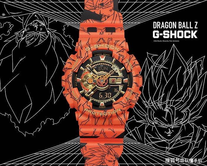 卡西欧推出G-SHOCK系列「龙珠」悟空主题版手表：超有型_经典