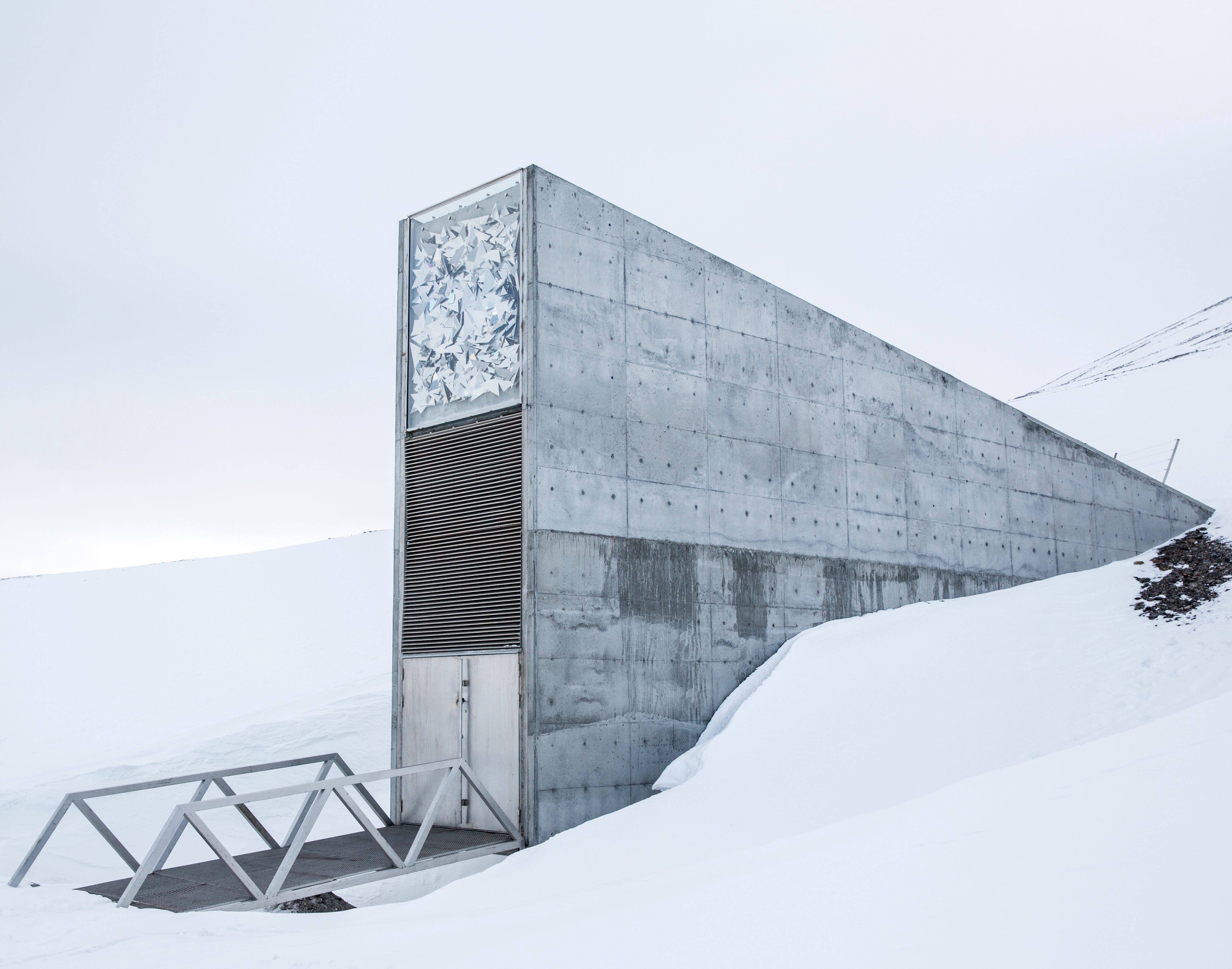 全球种子库,位于冰天雪地之中,人类的"末日粮仓"