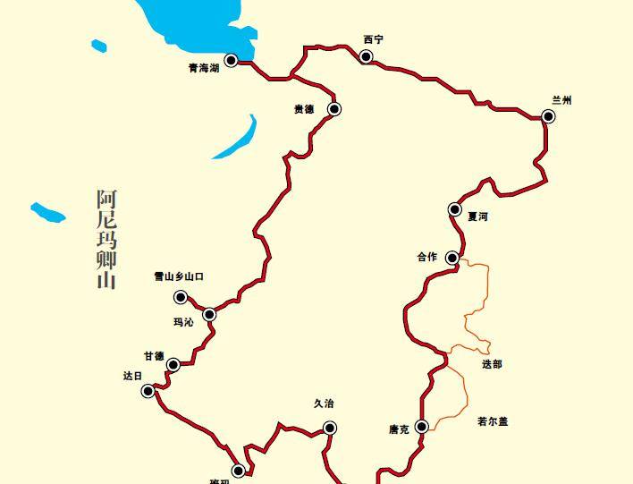 中国西部最凉爽自驾游路线:一条路线串起青海,四川2省