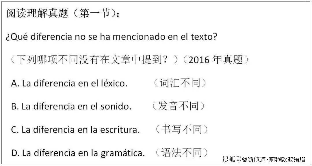 小题|西语高考|用西班牙语参加高考是一种什么体验？你能得多少分？