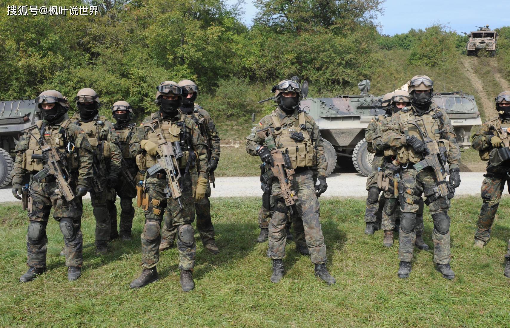 德国ksk特种部队成立于1996年,编制为1400人左右的,主要战斗兵员约280