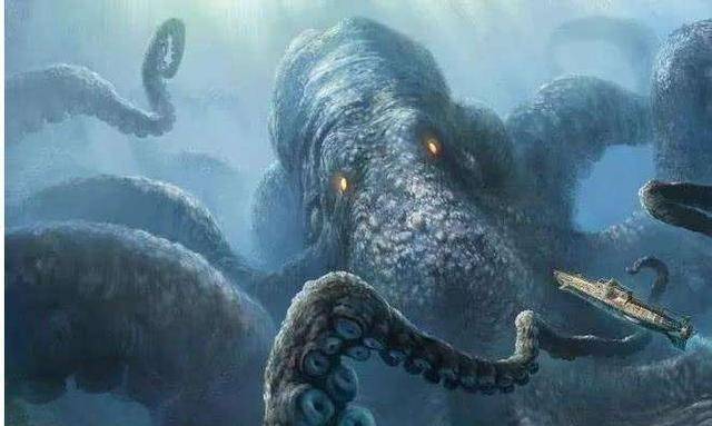 惊现巨大触须!潜伏在深海的"章鱼哥",或是神秘的挪威海怪?