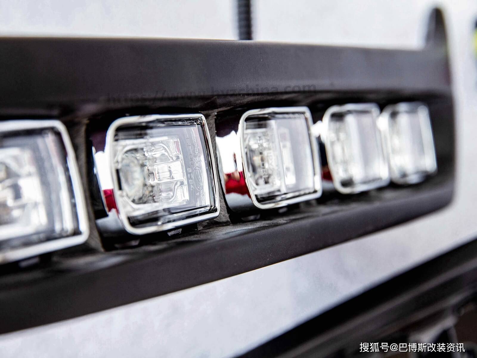 Babs 4×4前唇灯,顶级PP注塑材料,专为奔驰G级设计