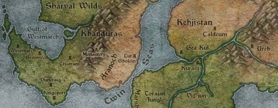 (资料图:暗黑破坏神3世界地图)图片