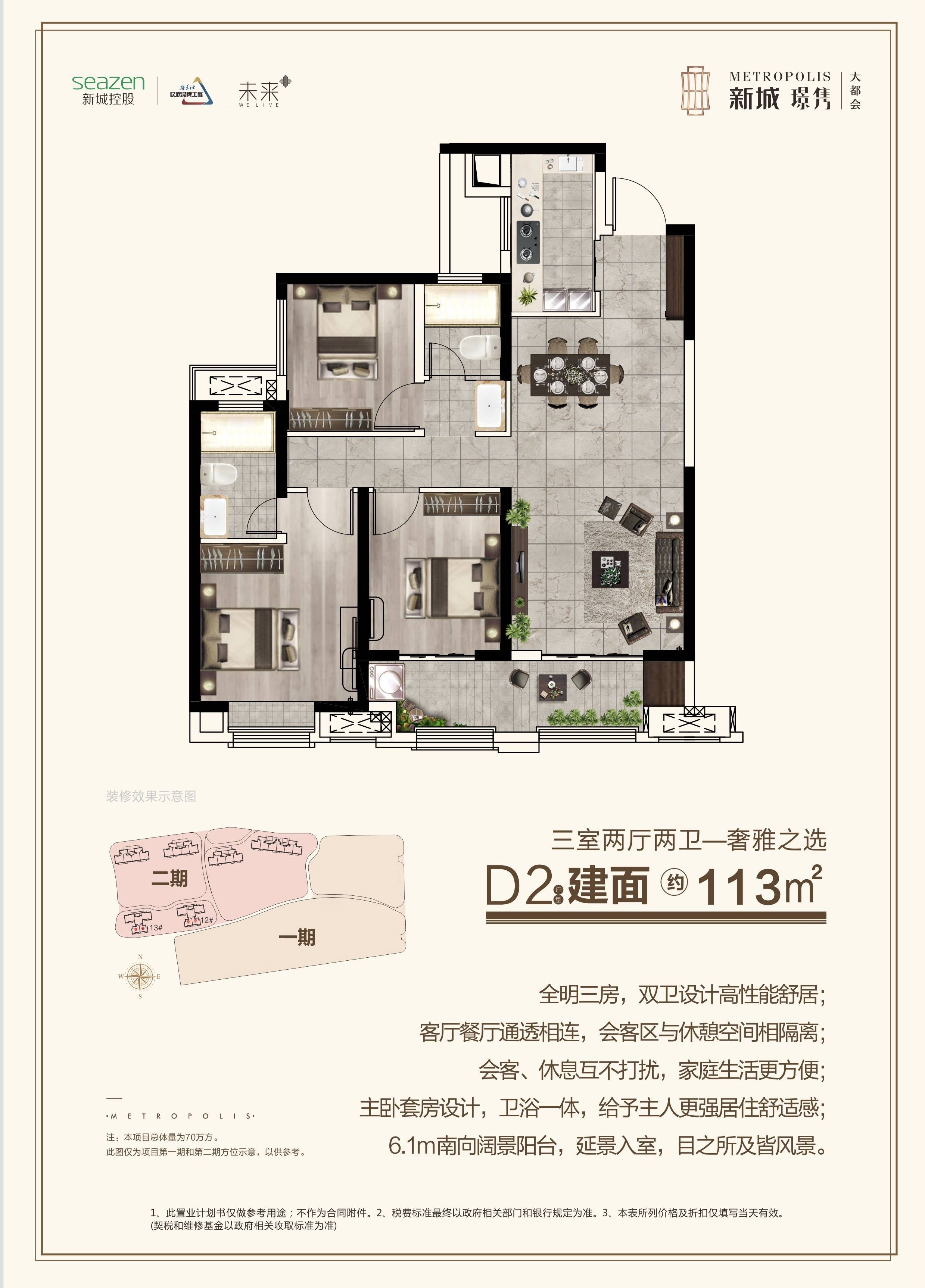 新城璟隽-户型图2