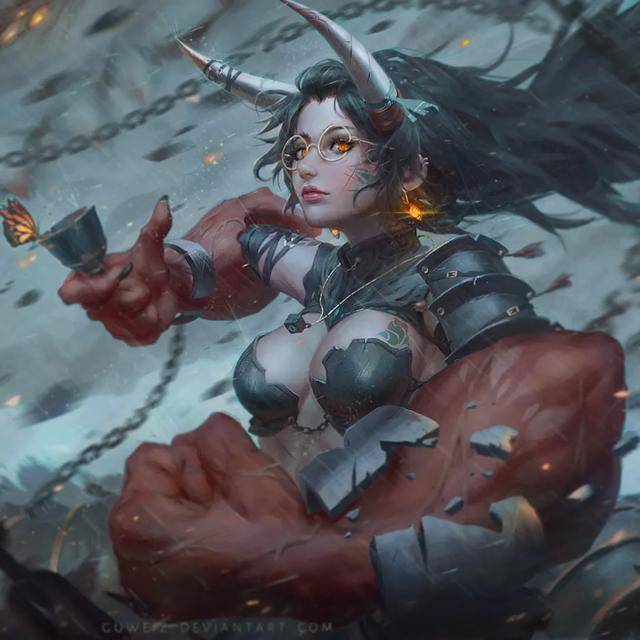 cg原画插画教程:概念原画师z.w gu作品