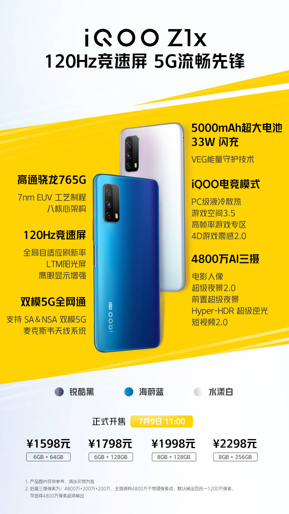 mm|iQOO Z1x正式发布：1598元起售