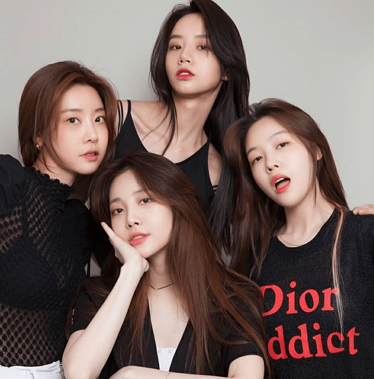 原创关系最好的韩国女团,girl"sday四位成员,关系好到买房子一起住