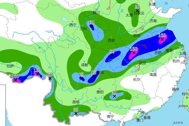 原创好消息确定:主雨带要北移了!暴雨 大雨,7月11日天气预报