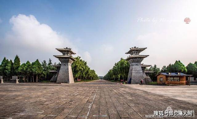 组图夏游洛阳汉光武帝陵和龙马负图寺