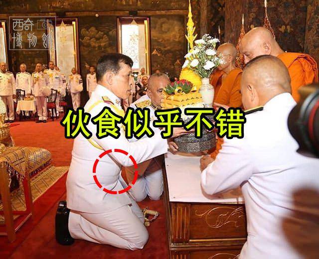 苏提达|68岁泰王玛哈总算撇下20名女护卫从德国回泰，王后穿绿裙迎接