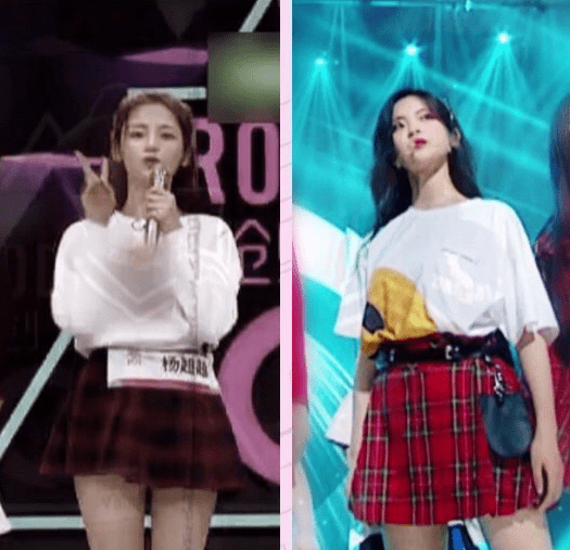 穿着|火箭少女101解散后首合体，穿《创1》初评级服装亮相引回忆杀